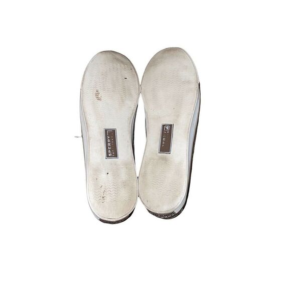 Sperry Top-Sider 9771643 Leopard Taupe Boat Deck Loafers Shoes Women's US 8.5 M - Picture 5 of 10